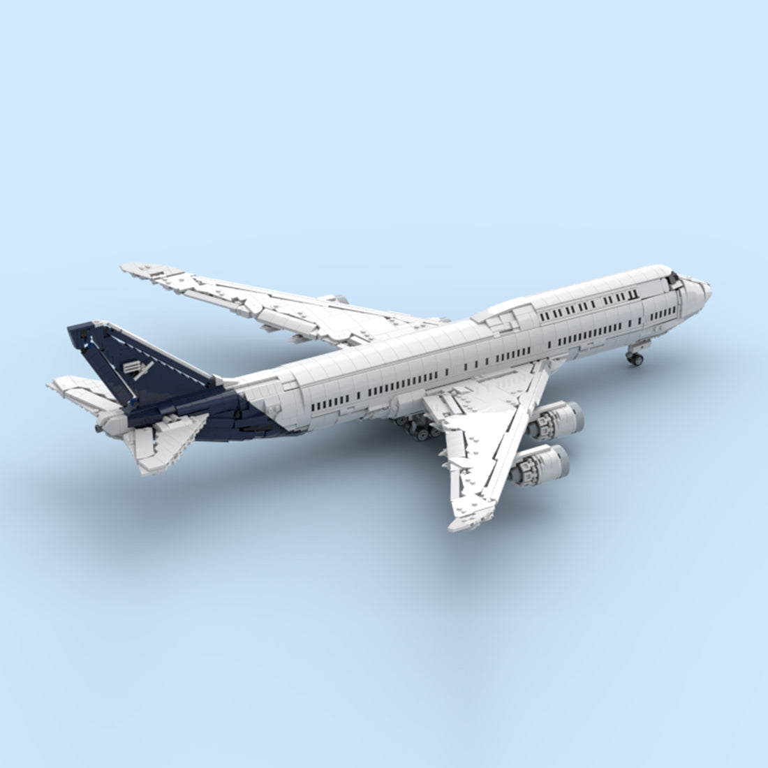 747-8I New Lufthansa Livery Building Blocks