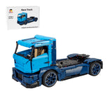 MOC-88792 8-Speed Race Truck Building Blocks