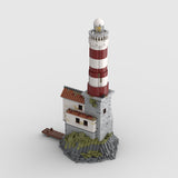 MOC-248321 Ancient Coastal Lighthouse Building Blocks