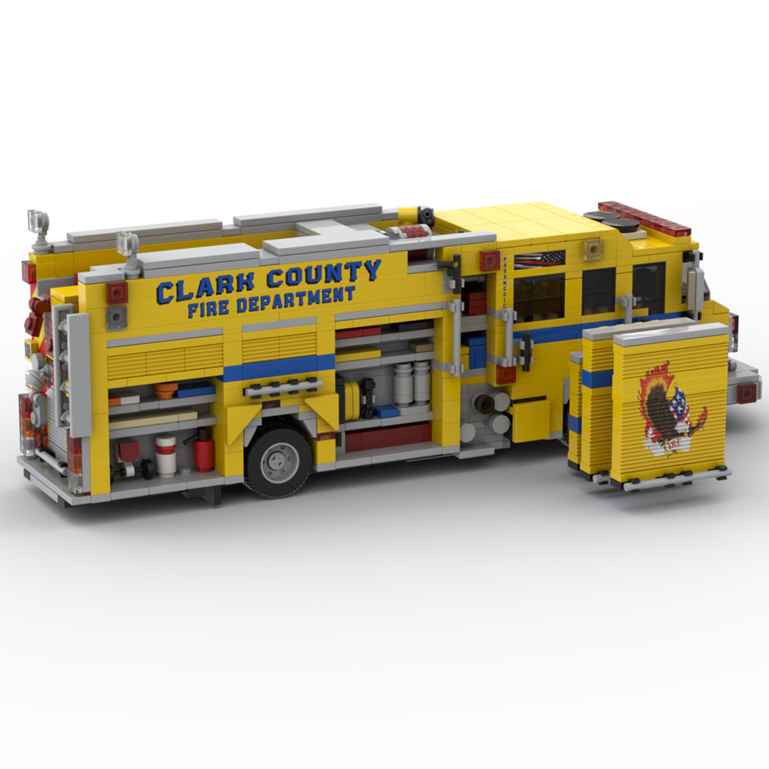MOC-258516 2022 Pierce Impel PUC Fire Engine Clark County FD Building Blocks