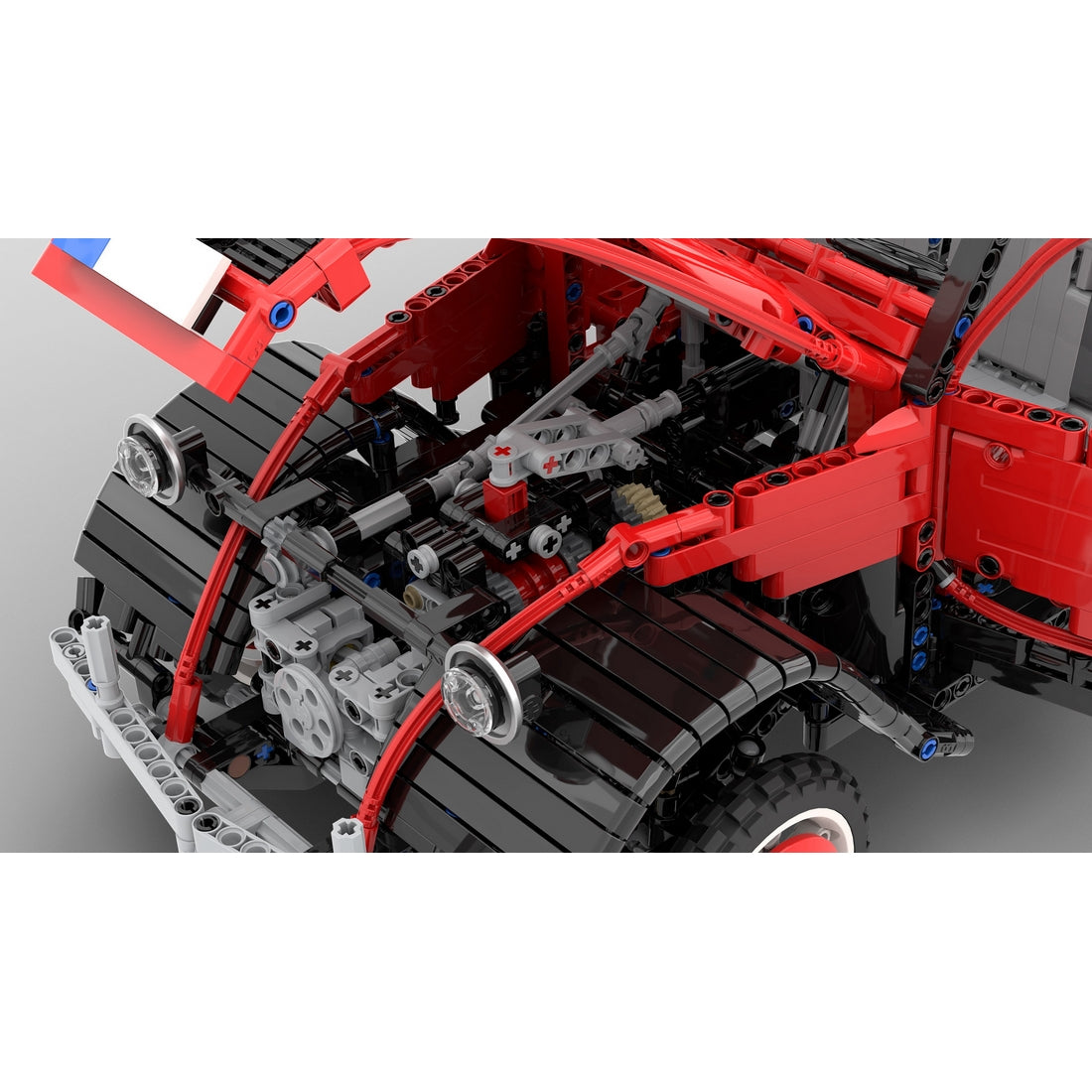 MOC-152745 Citroen 2CV Charleston Enhanced 1:8 Scale Building Blocks