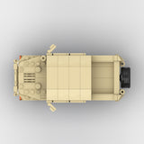 Desert HUMVEE 6 Modern Military Vehicle Building Blocks
