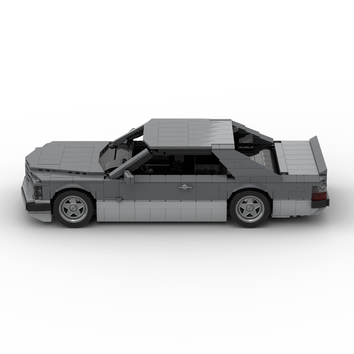1980s German Grand Touring Coupe Building Blocks (Gobricks)