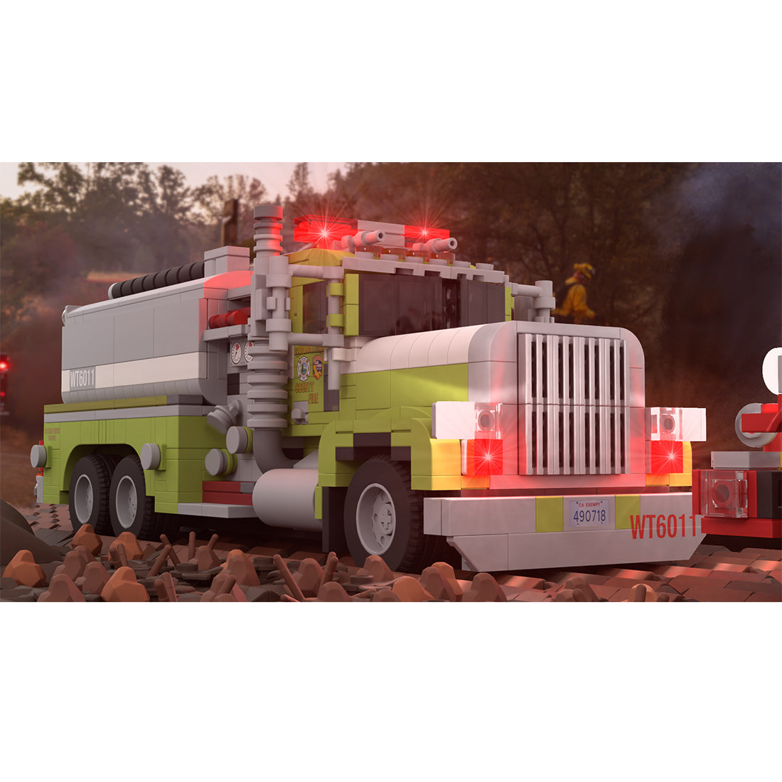 MOC-262646 1985 Peterbilt 359 South Lake County FPD Tender 6011 Building Blocks