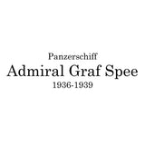 1/300 Scale Germany 3 in 1 Deutschland-class warship Building Blocks