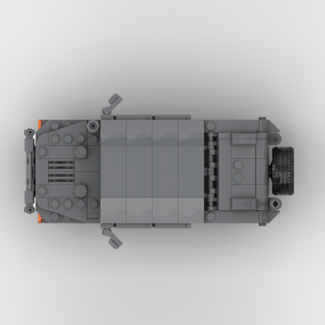 Urban HUMVEE 5 Modern Military Vehicle Building Blocks