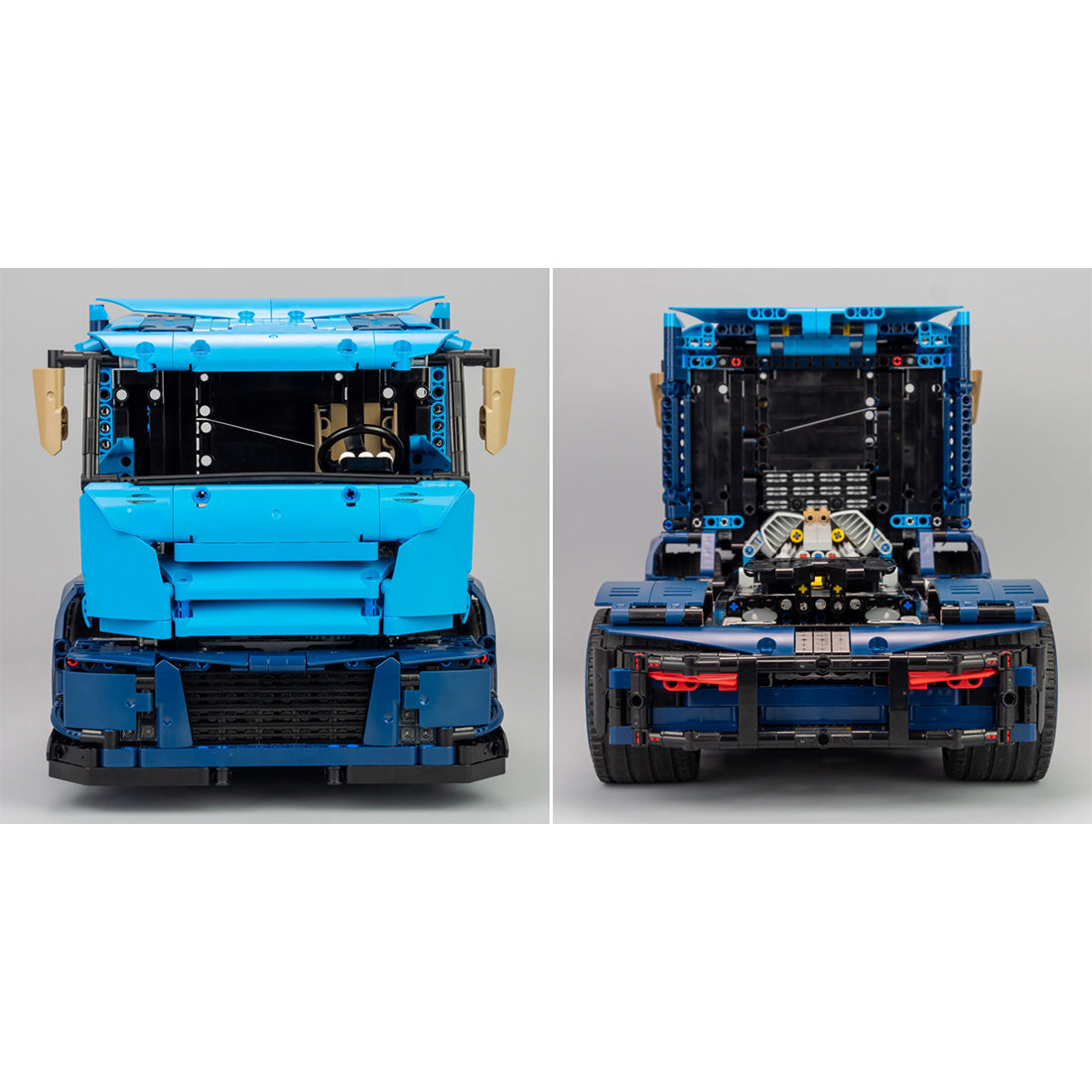 MOC-88792 8-Speed Race Truck Building Blocks