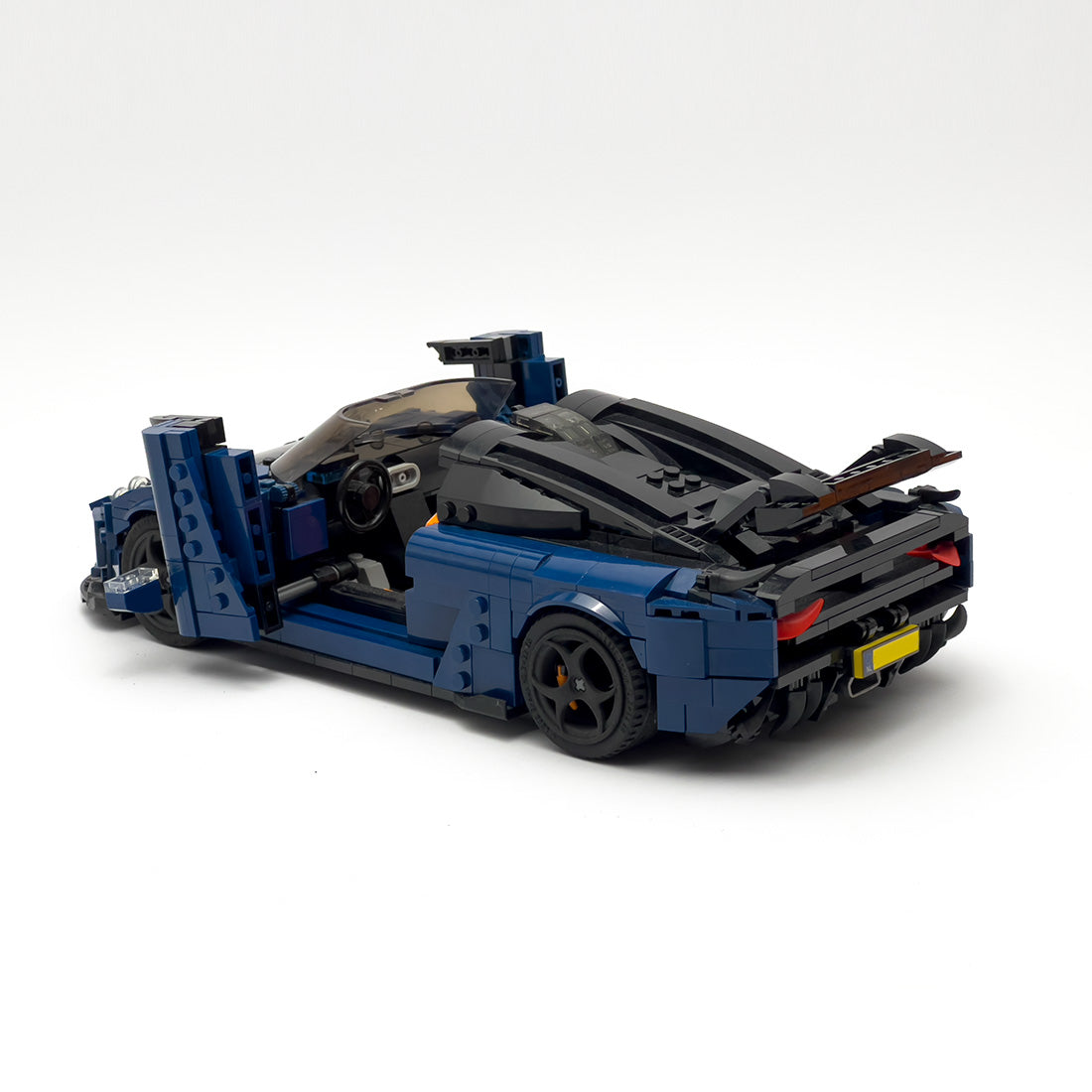 Regera Ghost Supercar with Functional Suspension Building Blocks