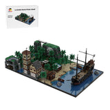 USS La Grotte Morte Pirate Island Model