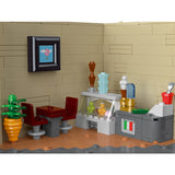 Mocsage Lighted Roman Corner Shop Street Scene Building Blocks