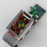 MOC-125588 Modular Noodle Shop Building Blocks