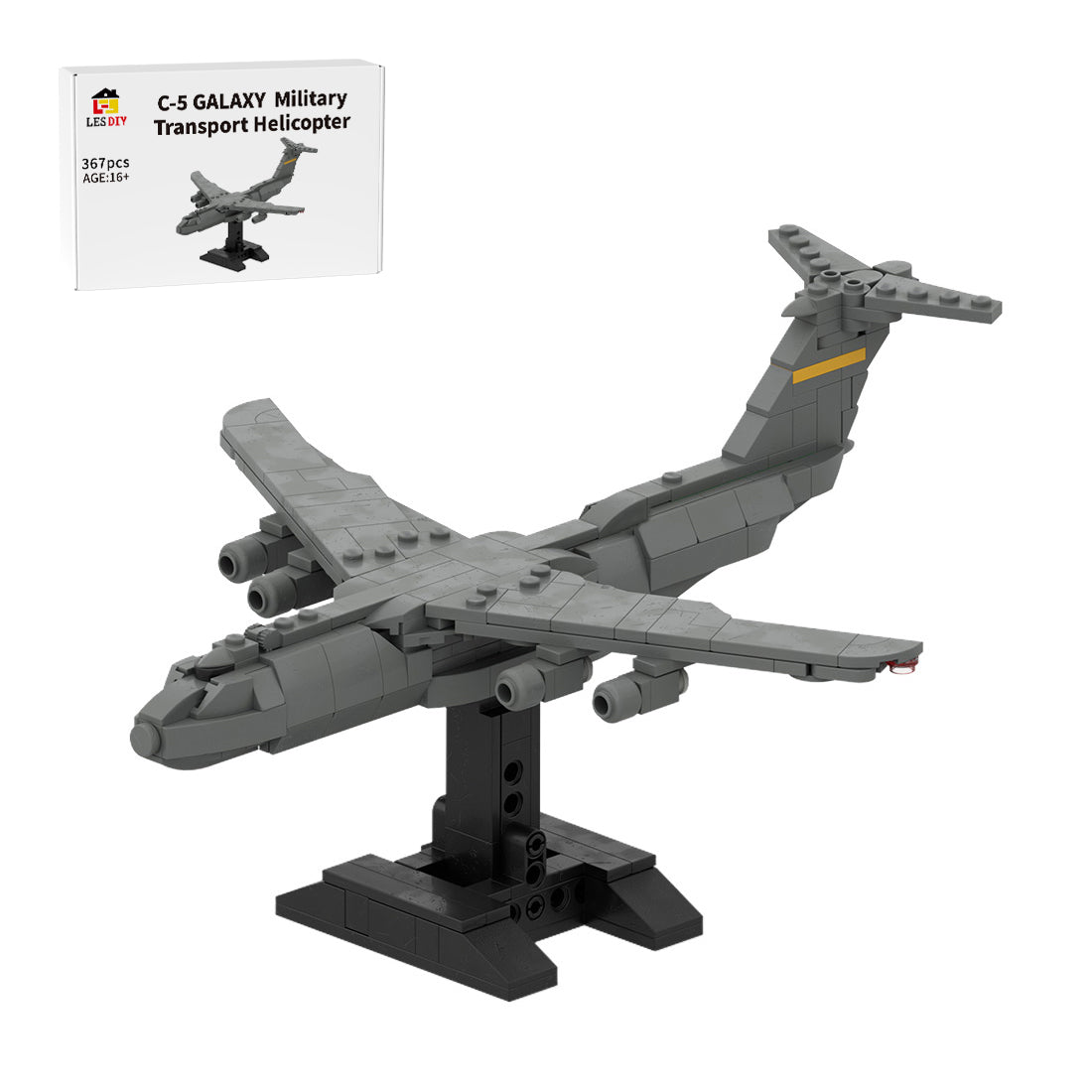 MOC-163191 Lockheed | C-5 GALAXY | Cargo - 1:300 Scale Building Blocks