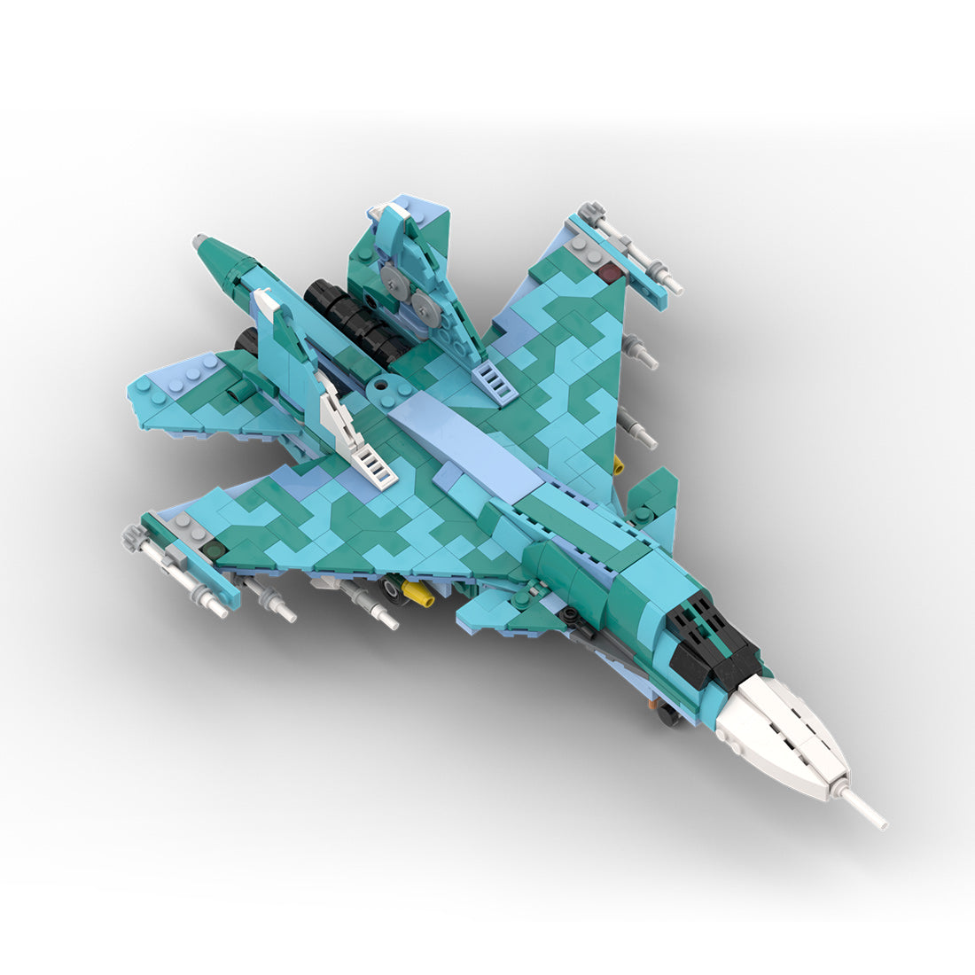 MOC-258274 Sukhoi Su-34 Fighter Bomber - 1:70 Scale Building Blocks