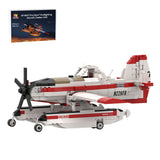AT-802F Fire Boss Tanker 426 Amphibious Firefighting Plane Building Blocks