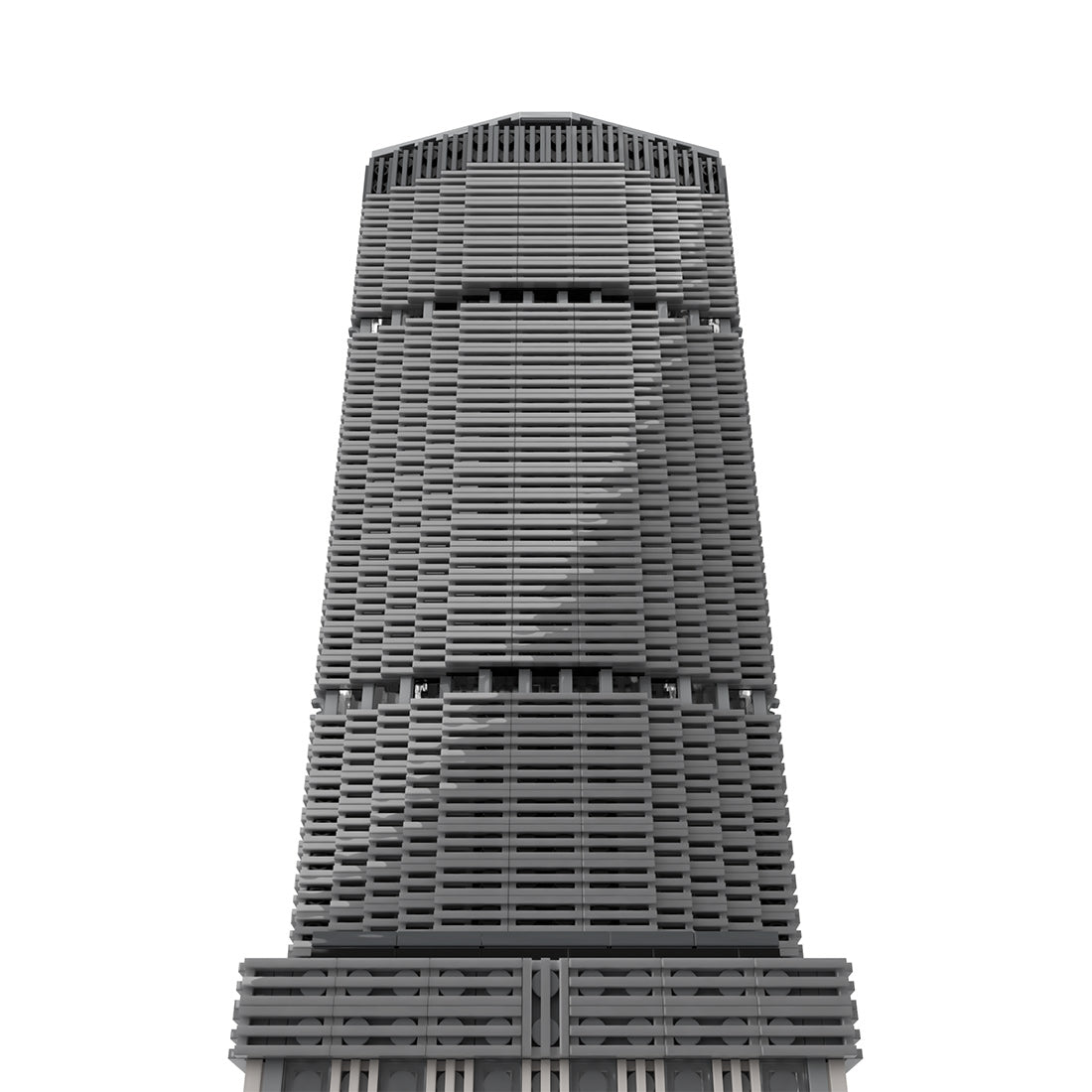 MOC-130597 New York MetLife Building - 1/800 Scale Building Blocks