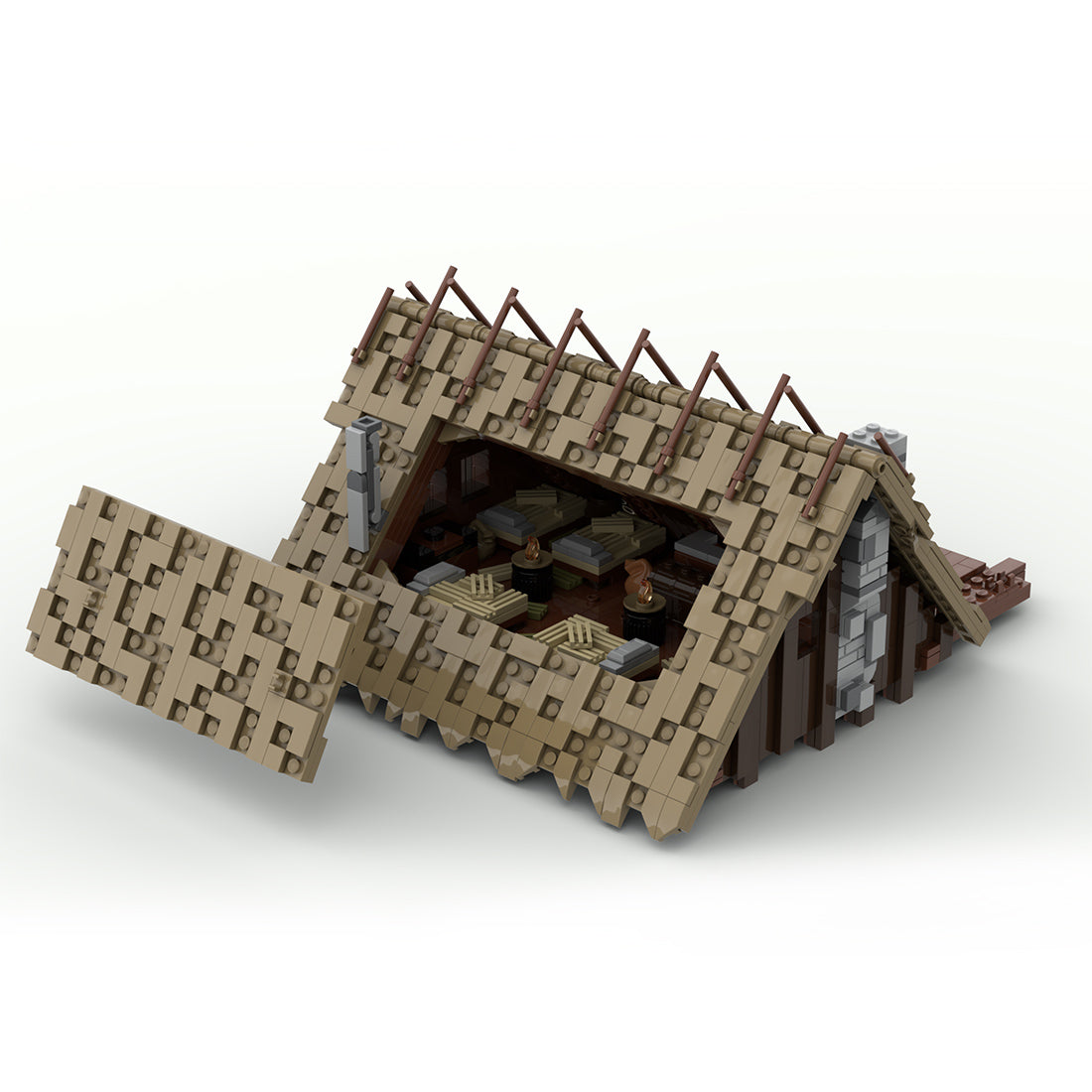 Medieval Taylorsgreen Village Tavern Inn Assembly Toy Building Blocks