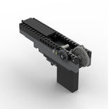 Automatic Rubber Band Shooter Building Blocks