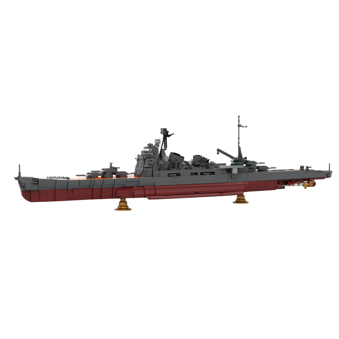 1:200 Scale IJN Atago Takao-Class Heavy Cruiser Building Blocks