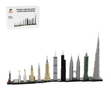 1/2500 Scale Street Scene World Skyscrapers Building Blocks