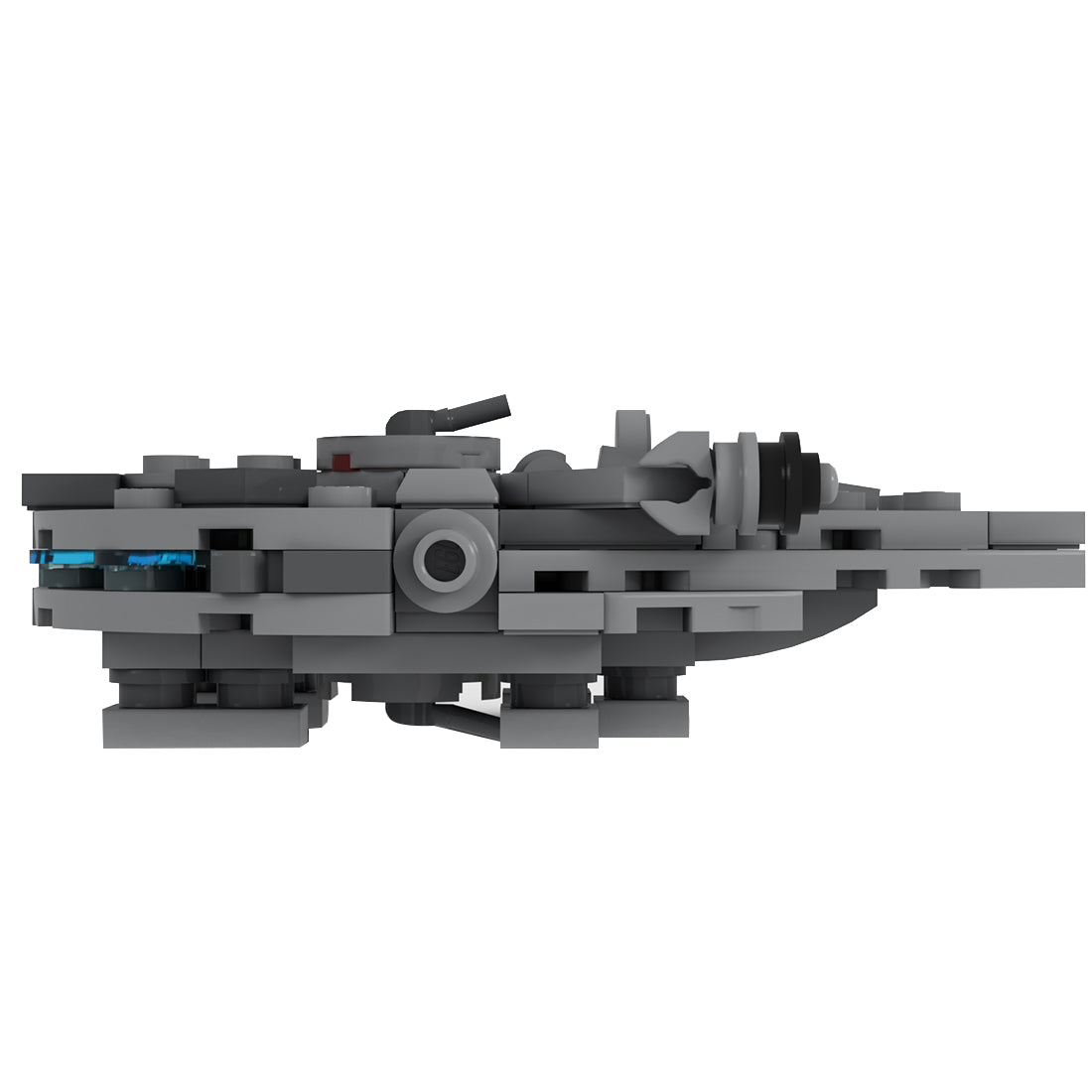 Mini Sci-Fi Space Freighter Building Block