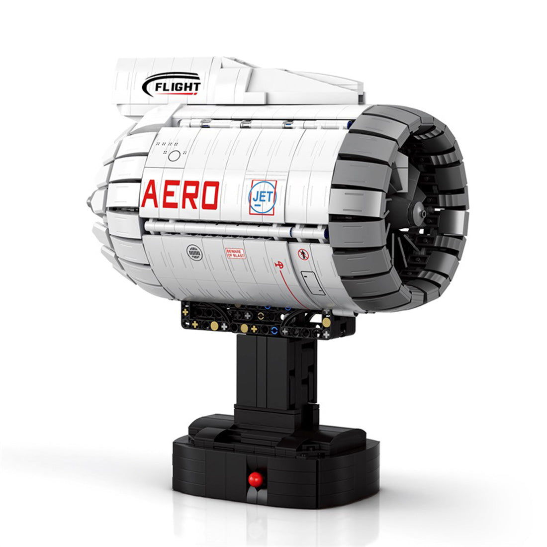 Mocsage Turbo Aircraft Engine Building Blocks Set