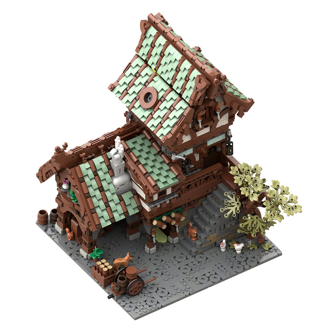 MOC-263858 The Craftsman's Woodwright Medieval Building Blocks