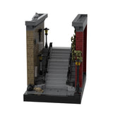 MOC-231535 Joker Stairs Book Nook Building Blocks