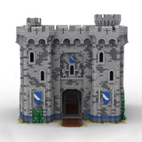 MOC-201635 Medieval Village Defense Castle Building Blocks