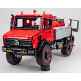MOC-267088 Unimog Tow Truck 1:10 Scale 4x4 Heavy Tow Truck Building Blocks