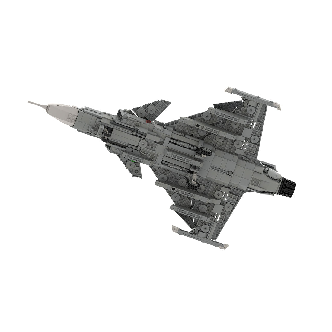 MOC-210715 Saab | JAS-39 E GRIPEN - 1:35 Scale Building Blocks