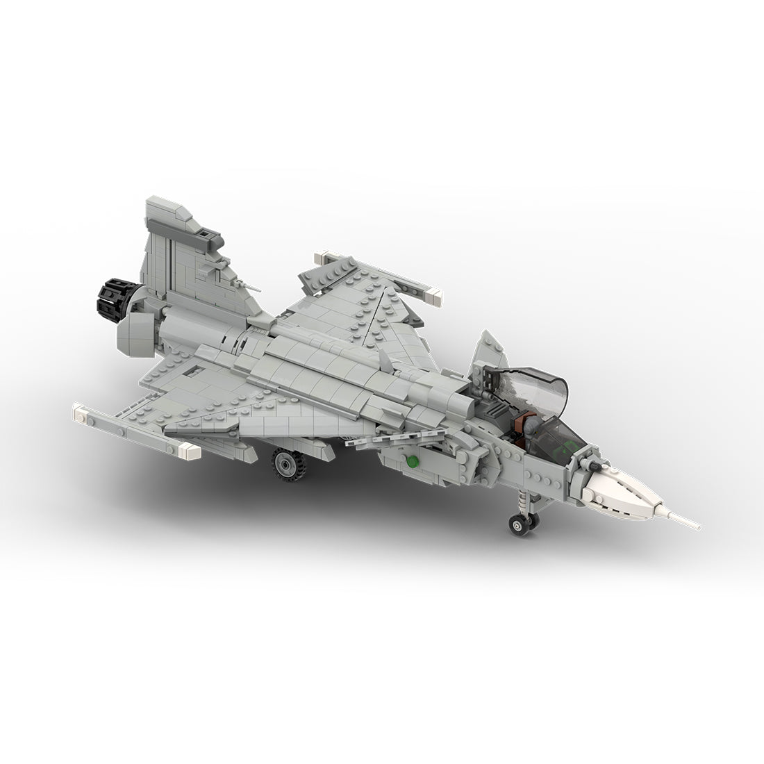 MOC-210715 Saab | JAS-39 E GRIPEN - 1:35 Scale Building Blocks