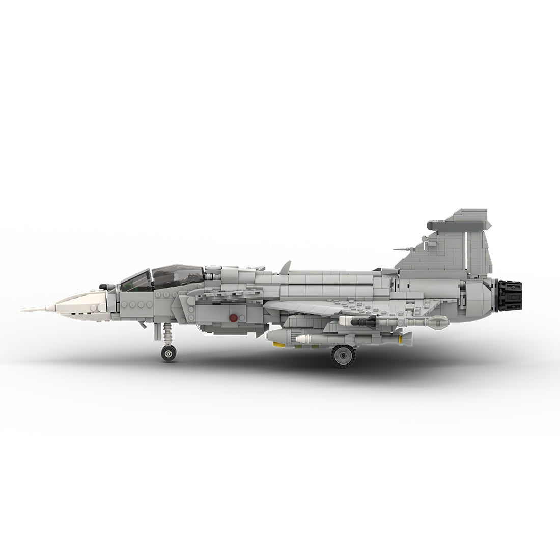MOC-210715 Saab | JAS-39 E GRIPEN - 1:35 Scale Building Blocks