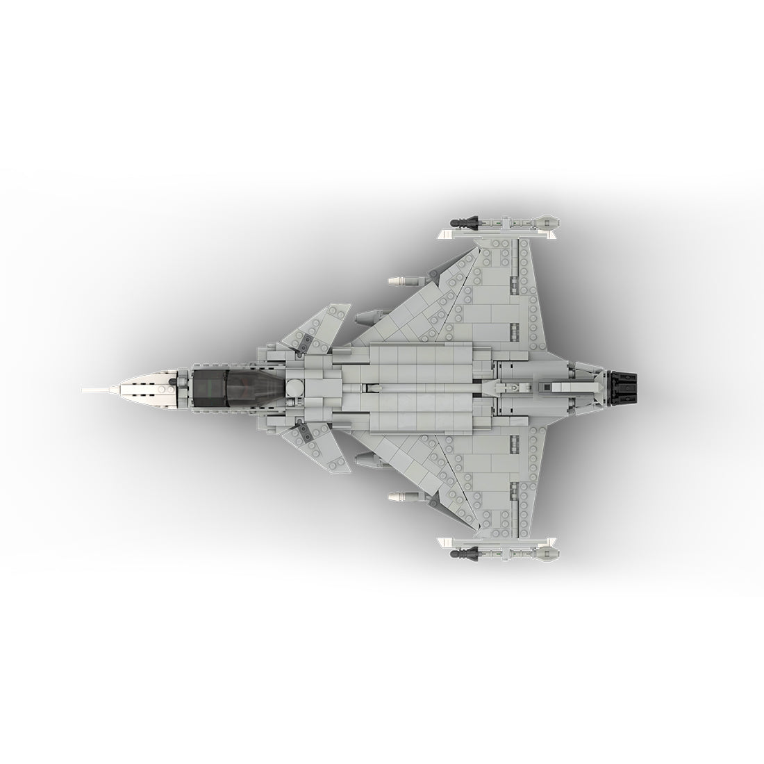 MOC-210715 Saab | JAS-39 E GRIPEN - 1:35 Scale Building Blocks