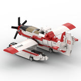 AT-802F Fire Boss Tanker 83/97 Amphibious Firefighting Plane Building Blocks