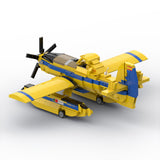 AT-802F Fire Boss ALFA 14 Amphibious Firefighting Plane Building Blocks