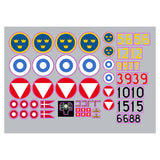 1/35 Scale Swedish J35D fighter Building Blocks