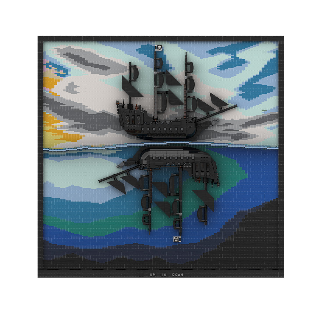 MOC-275983 Pirates of the Caribbean “Up Is Down” Art Building Blocks