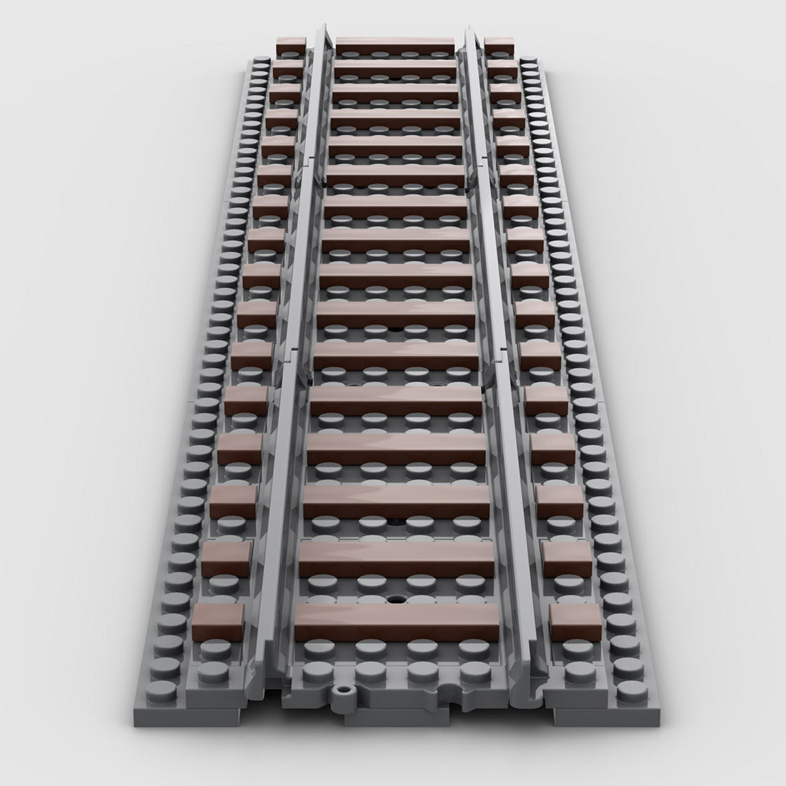Straight Rail Train Track ×3