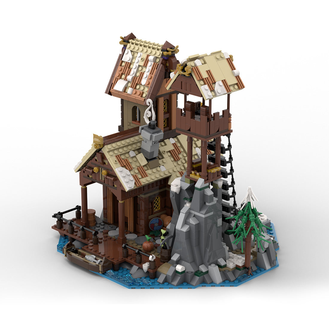 MOC-185525 Viking Port House Building Blocks