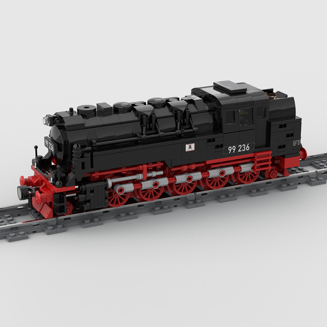 MOC-167419 BR 99.23 HSB Vintage Steam Locomotive Building Blocks