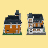 Second Empire House Large Architectural Street Scene Building Blocks