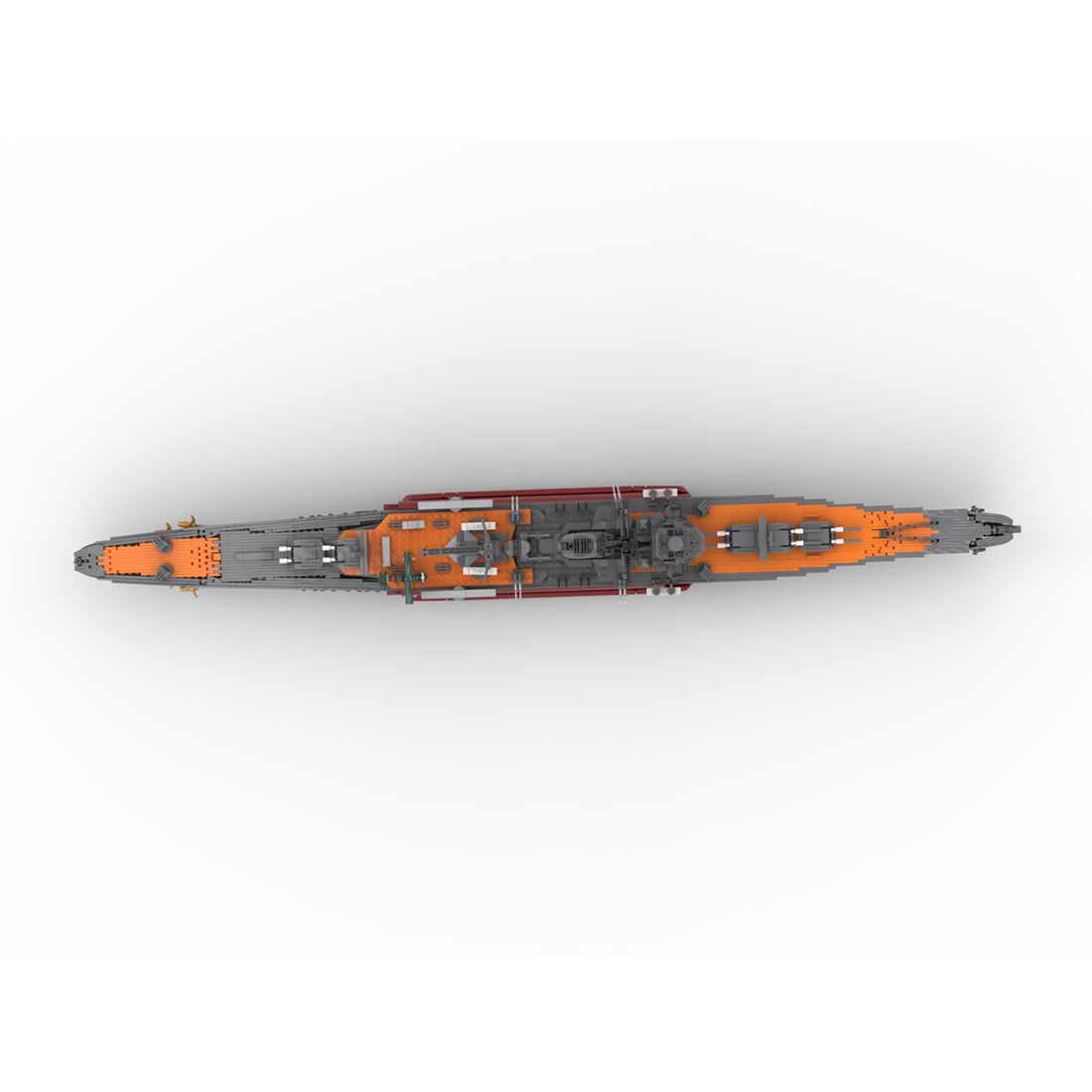 MOC-260604 1:200 Scale IJN Myoko-Class Cruiser Building Blocks