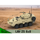 MOC-259577 8x8 Light Armoured Vehicle - 1:35 Scale Building Blocks