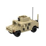 Desert HUMVEE 1 Modern Military Vehicle Building Blocks