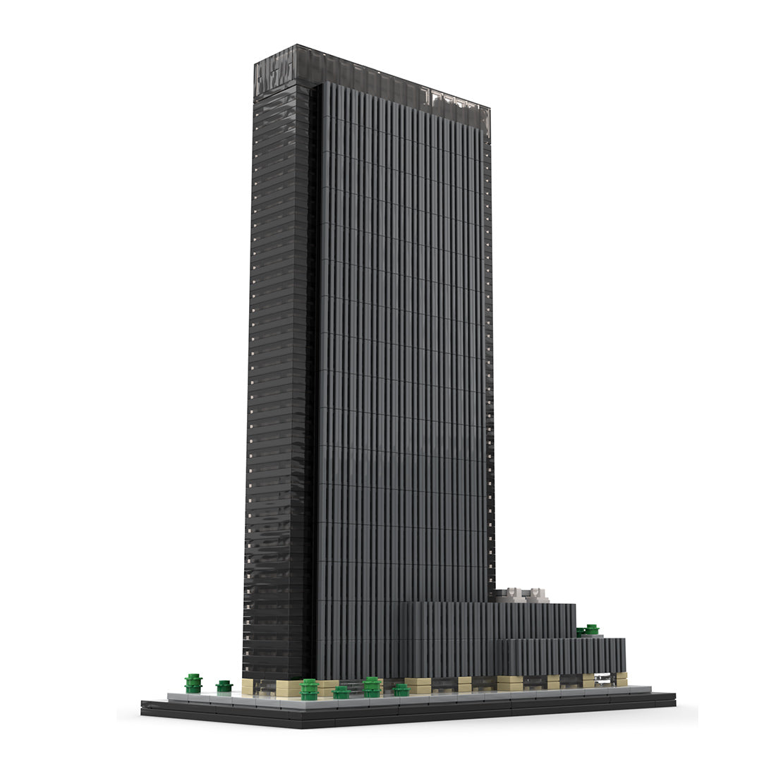 MOC-156591 NYC One Penn Plaza - 1/800 Scale Building Blocks