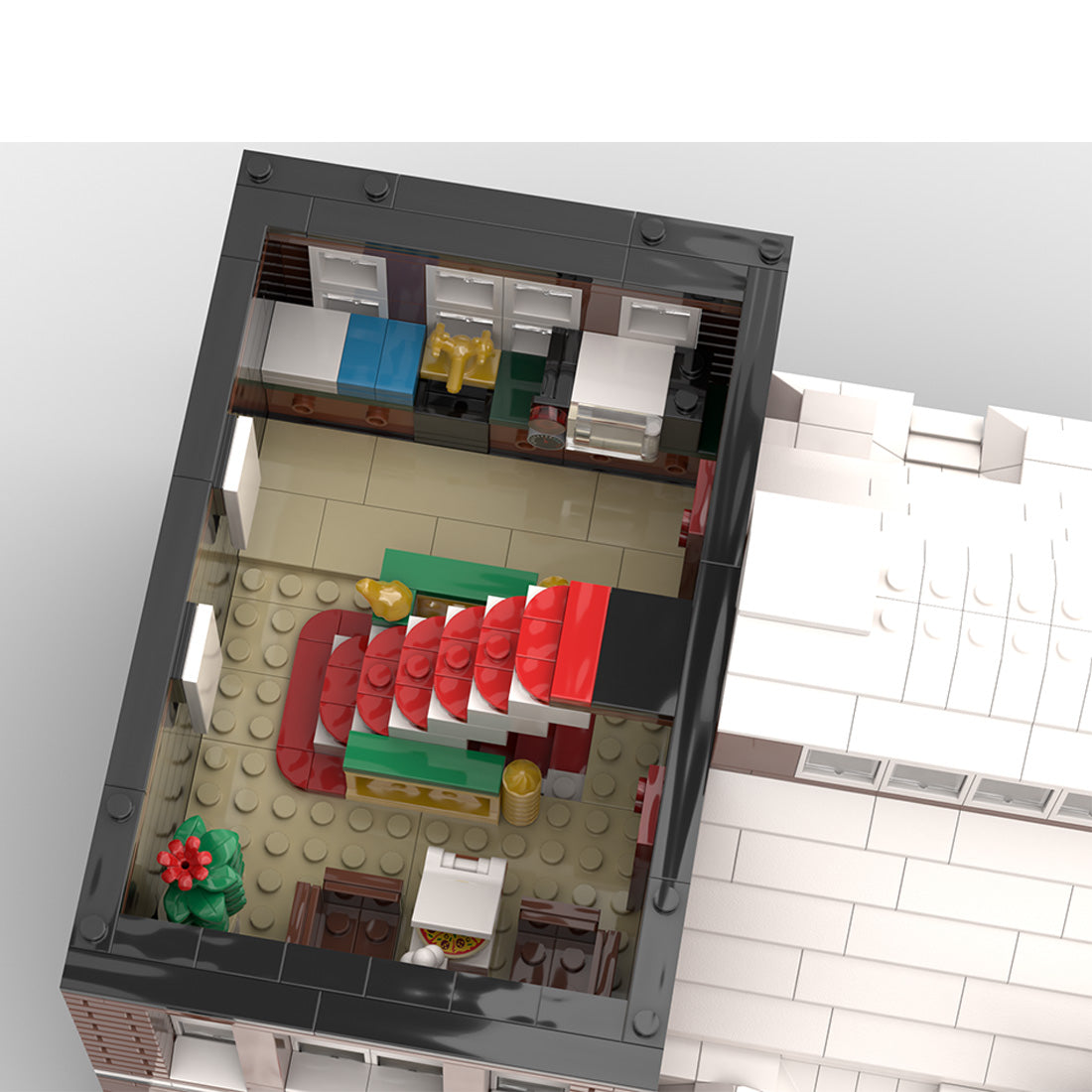 MOC-202485 Old Toy Factory - 21330 Home Alone Modification Building Blocks
