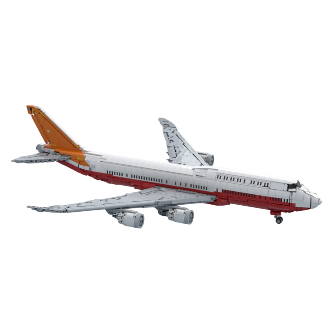 747-8I Factory Livery Airliner Building Blocks