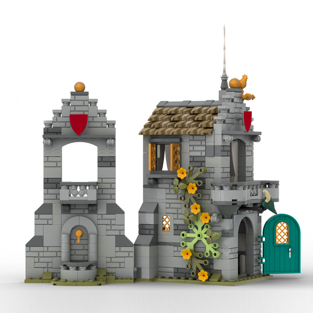 MOC-225225 Black Raven's Noble House Building Blocks