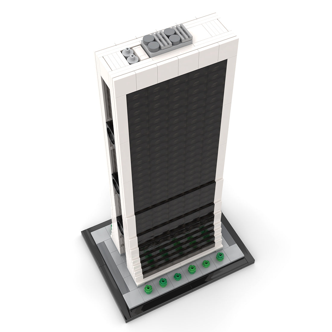 MOC- 174824 9 West 57th Street - 1/800 Scale Building Blocks