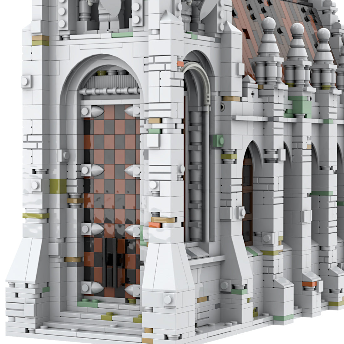 MOC-207213 Gothic Church Building Blocks